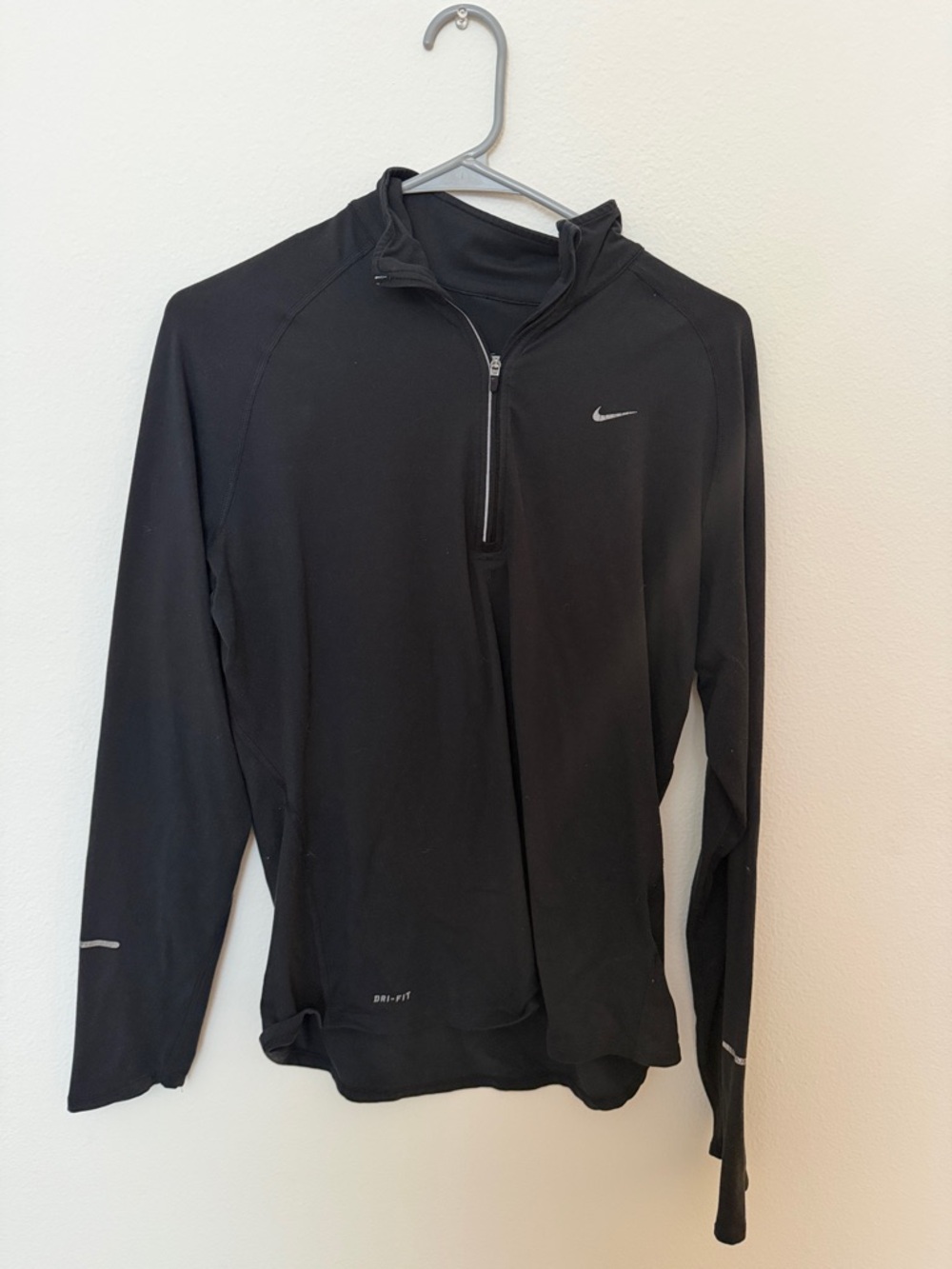 Nike Black Quarter-Zip Performance Top